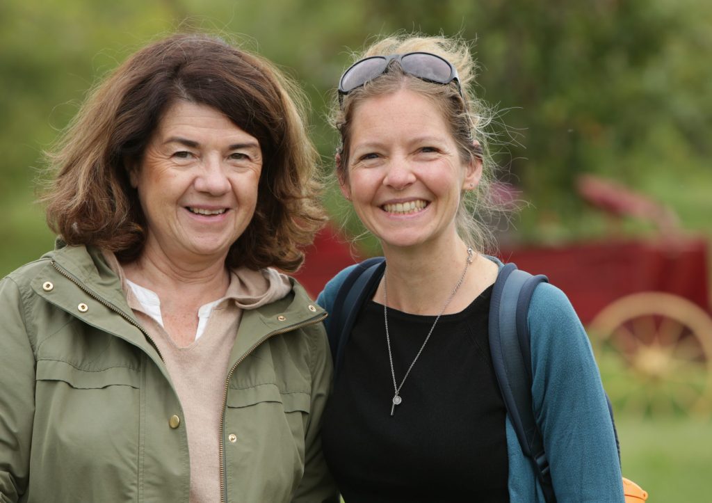 Agnès Giner et Déborah Lafont, linguistes